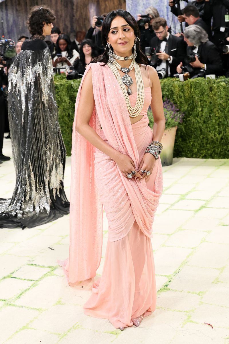 Princess Gauravi Kumari sporting a style inspired by her grandmother.
