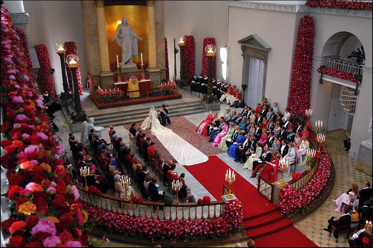 Frederik and Mary of Denmark on their wedding day