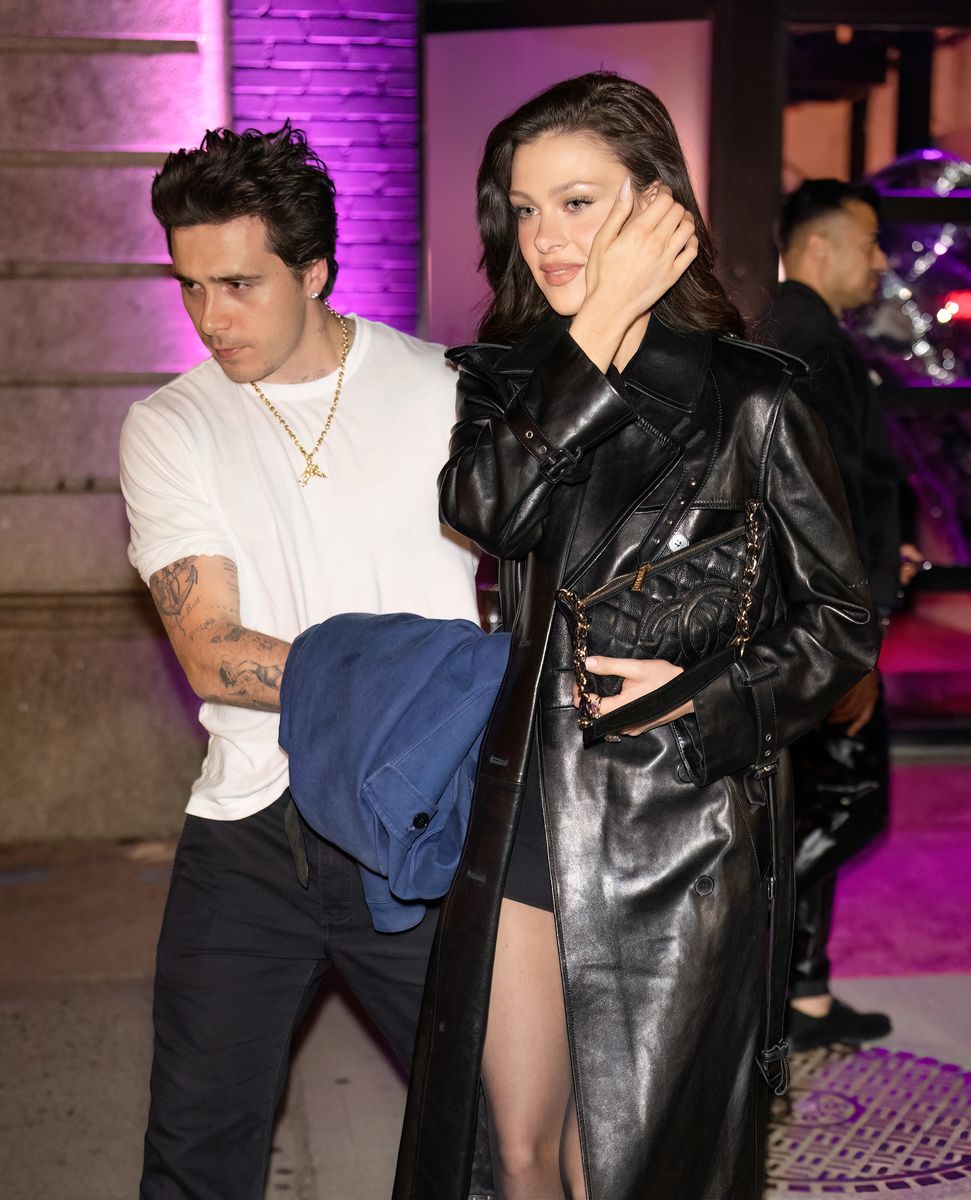 Brooklyn and Nicola have been at the center of a rift with the Beckham family.