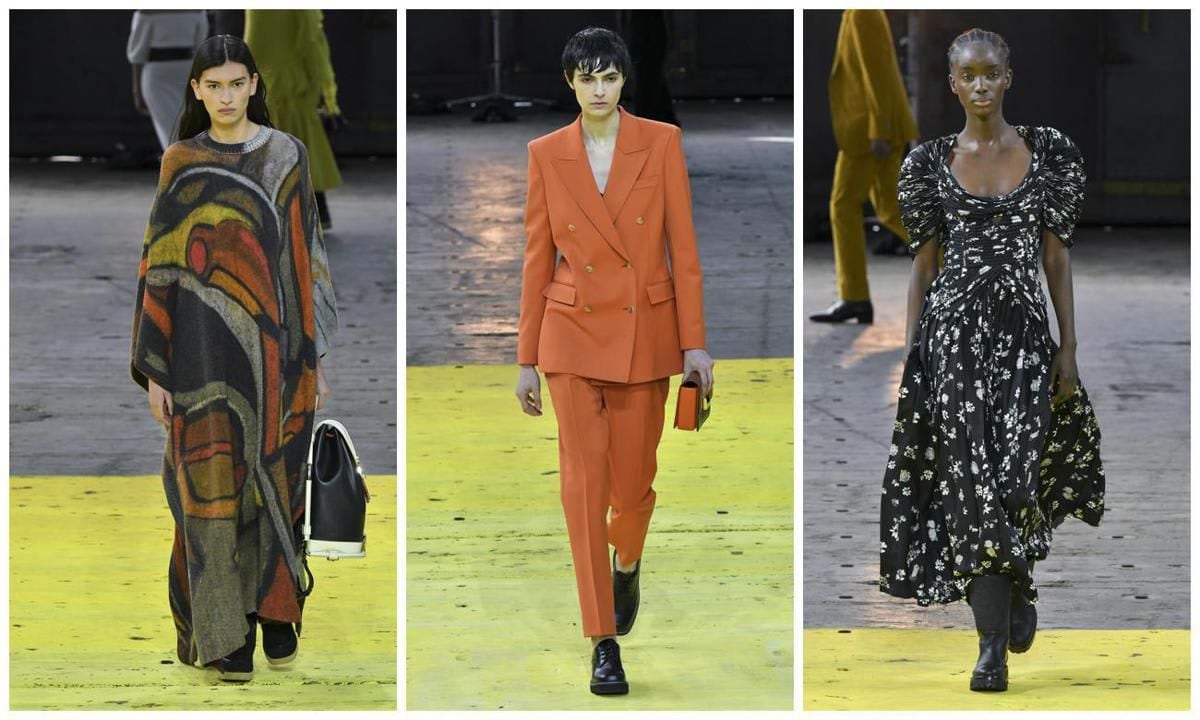 Gabriela Hearst Ready to Wear Fall/Winter 2022 2023 fashion show as part of the New York Fashion Week