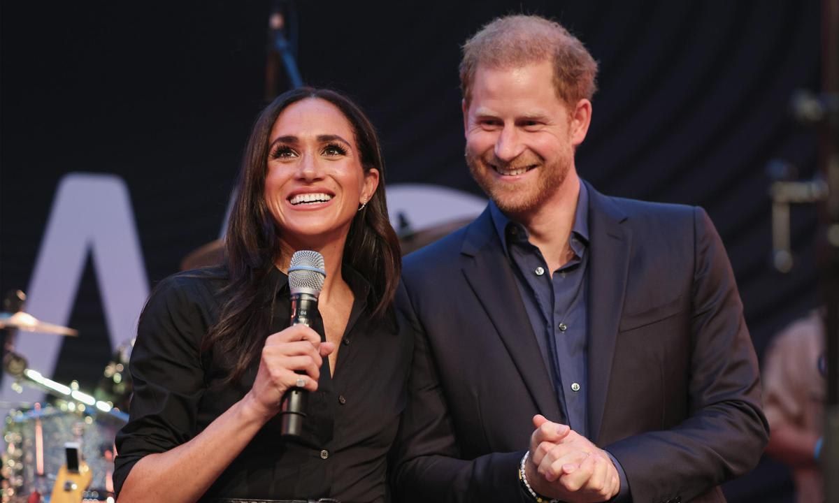 Meghan and Harry (pictured on September 12, 2023) attended Katy Perry’s show in Las Vegas on Nov. 4