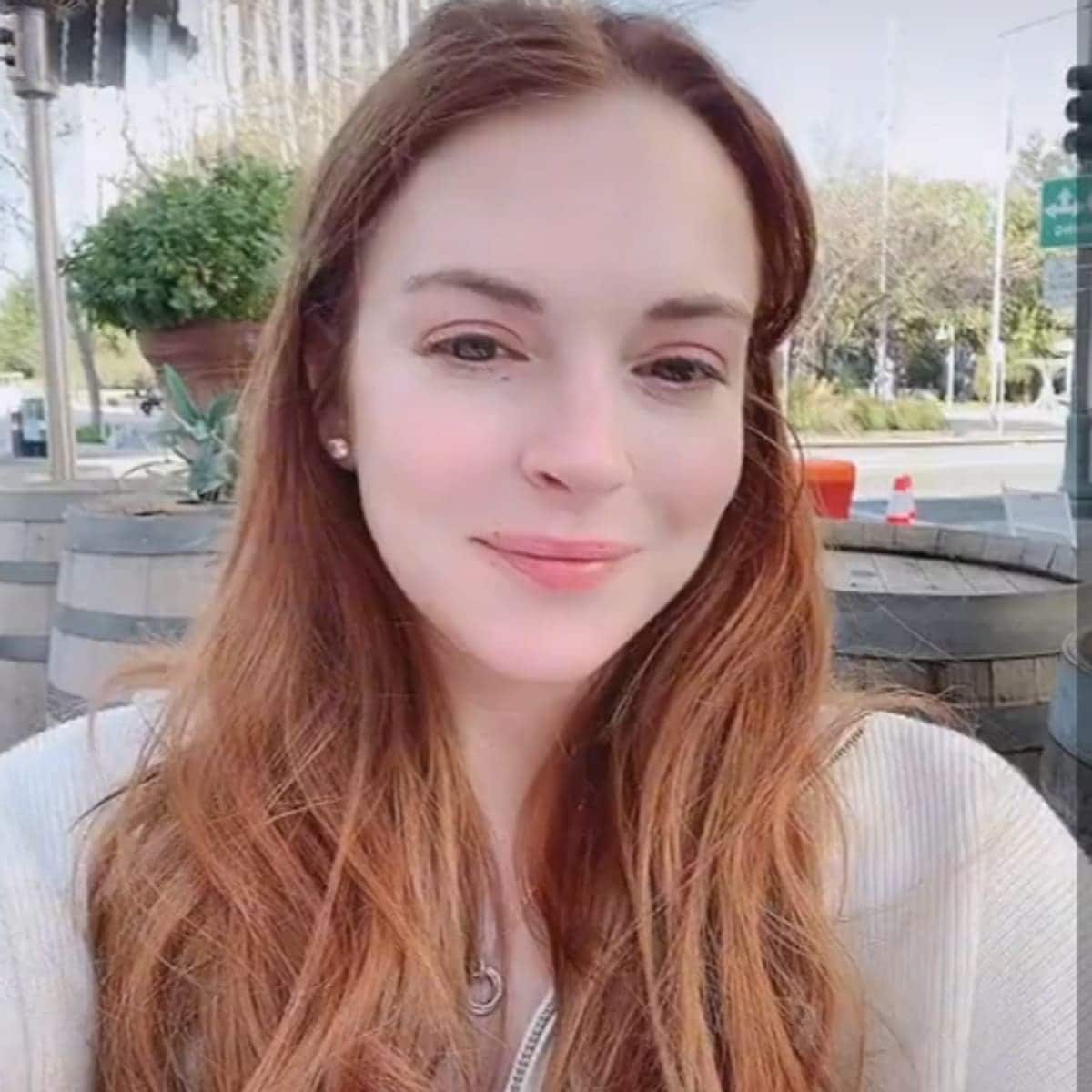 Lindsay Lohan on TikTok