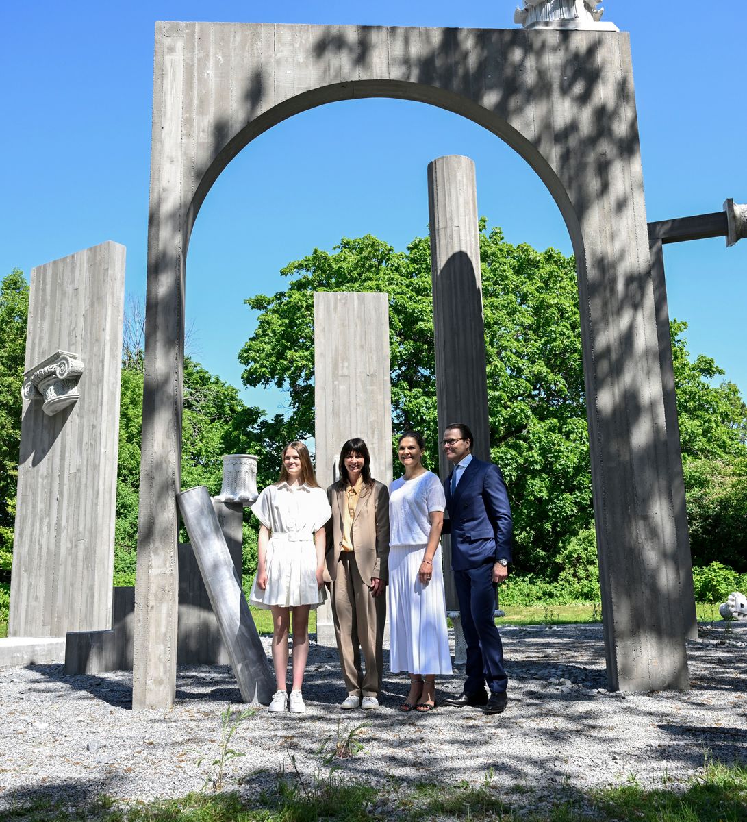 Princess Estelle Sculpture Park, Stockholm, Sweden - 03 Jun 2025