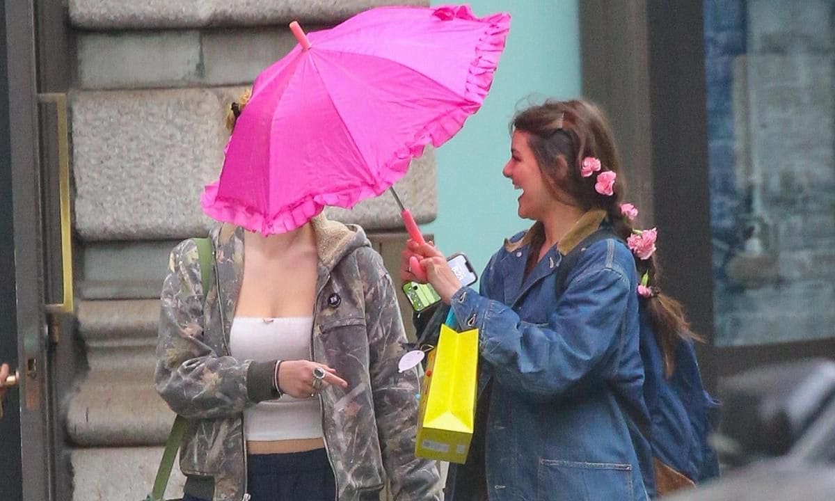 Suri Cruise and a friend