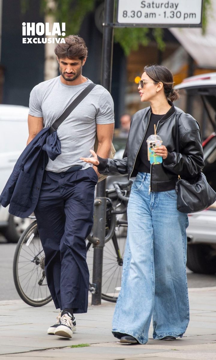 Eiza Gonzalez and Guy Binns