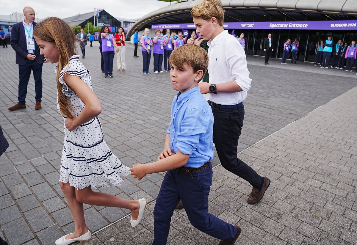 Princess Charlotte, Prince Louis and Prince George