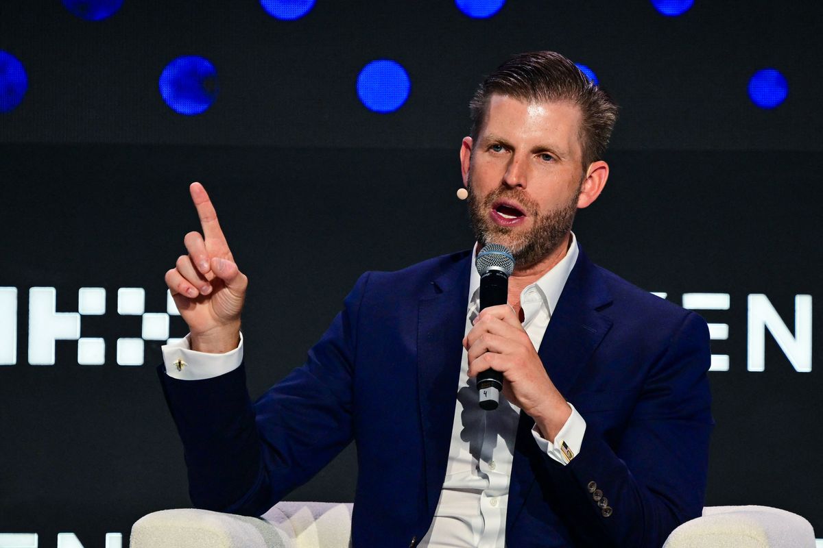 Eric Trump has published his first book, a memoir titled 'Under Siege'