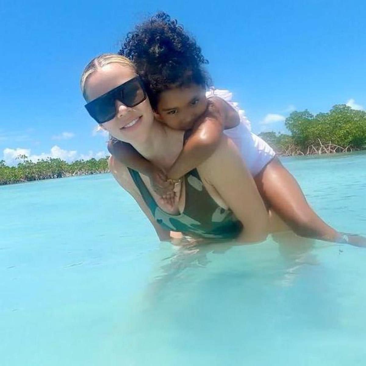 Khloe Kardashian and True Thompson