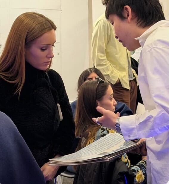 Censori served as a guest critic for a final review session in the Advanced Studio IV program