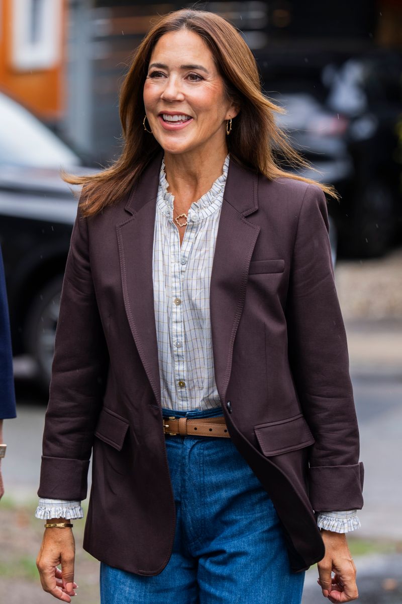 Queen Mary stepped away from the formality of royal life on Wednesday for a meaningful engagement that put the focus on young people and their hopes for the future.
