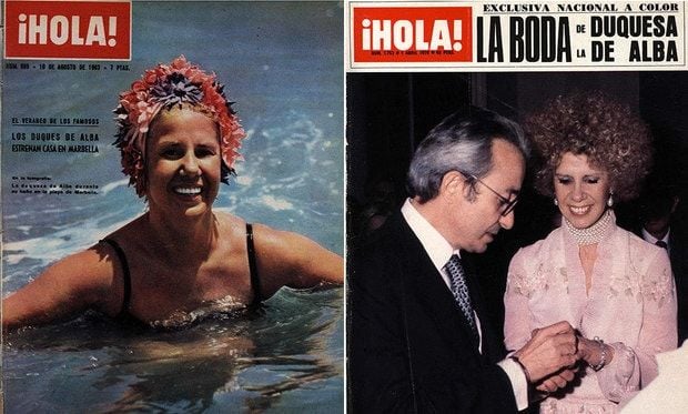 Her playful sense of style, her titles and joie de vivre meant the aristocrat was rarely off the front covers of HELLO!'s sister title HOLA!