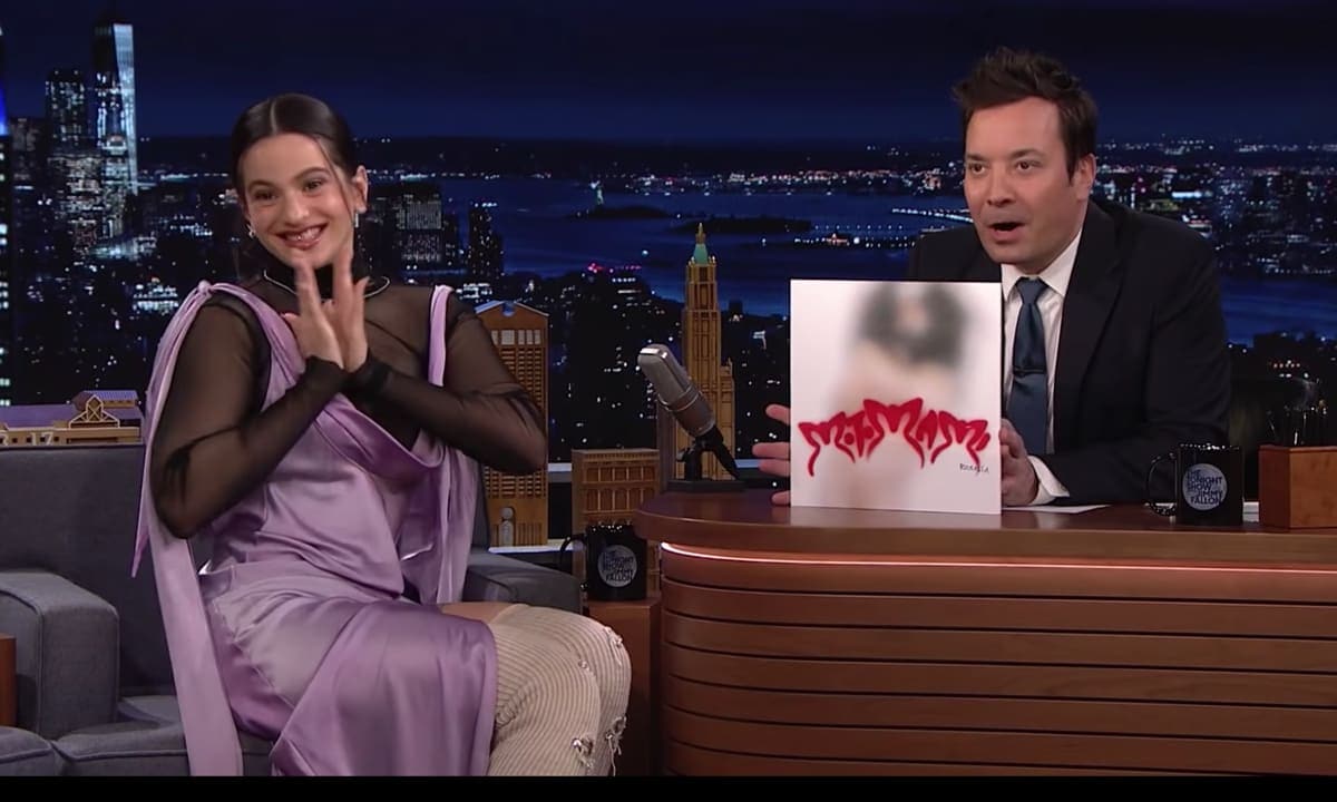 Rosalía on The Tonight Show, starring Jimmy Fallon