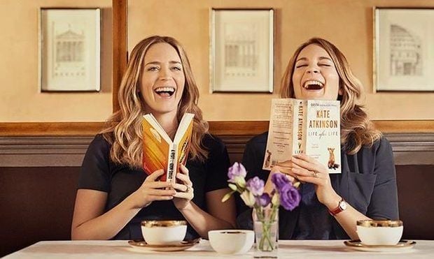 Emily Blunt's top pick is 'A Visit From the Goon Squad' by Jennifer Egan while sister Felicity is pushing for Kate Atkinson's 'Life After Life.'
Photo: Baileys Women's Prize for Fiction