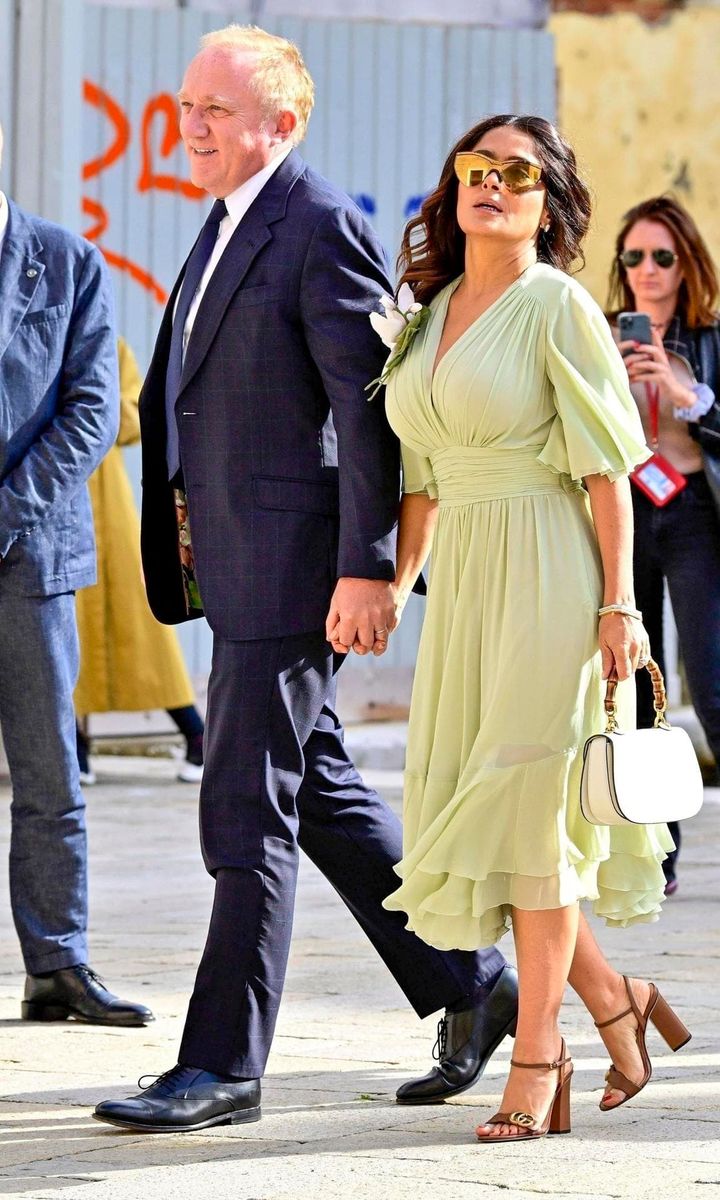 Salma Hayek and Francois-Henri Pinault