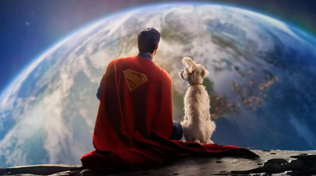 Krypto in James Gunn's 'Superman.'