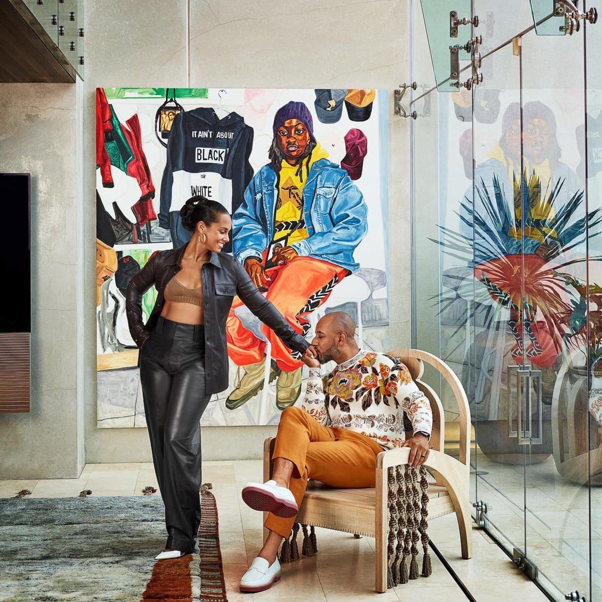 Alicia Keys Swizz Beatz