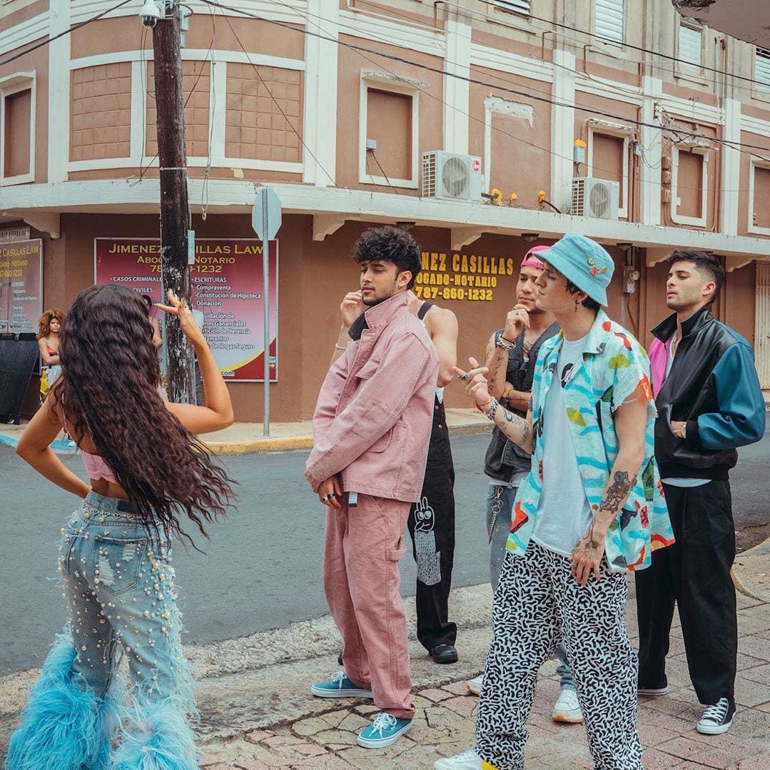CNCO and Natti Natasha