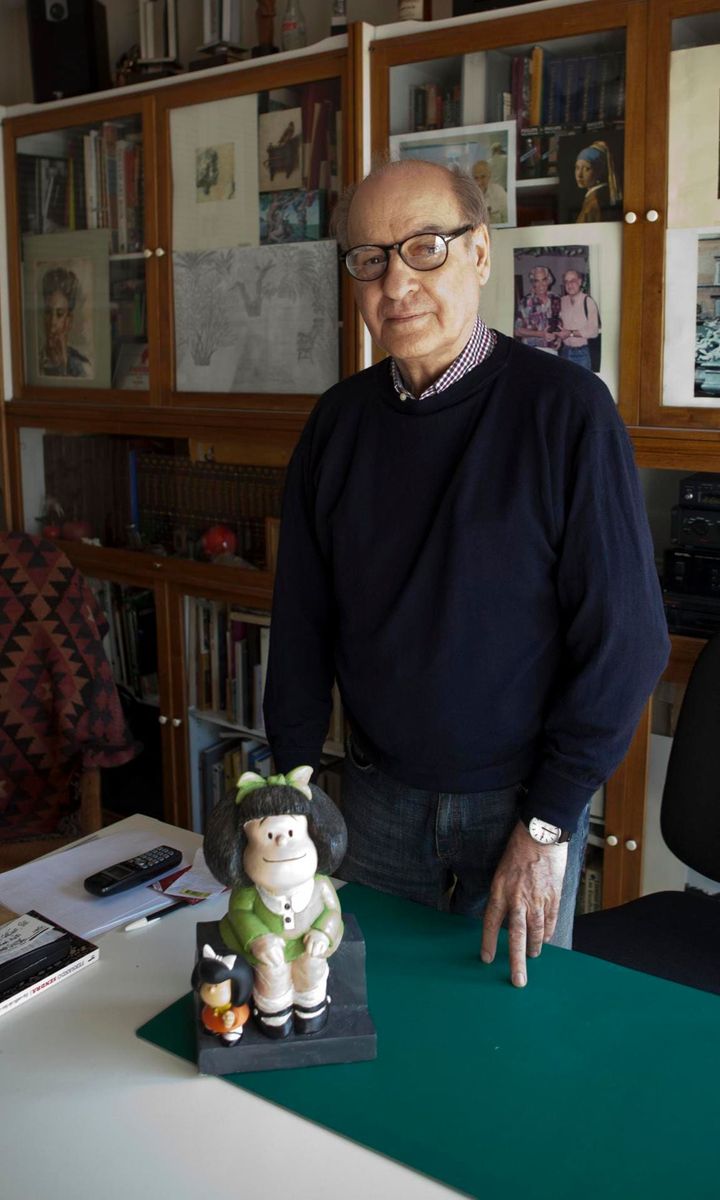 Quino, creator of beloved cartoon character Mafalda dies at 88