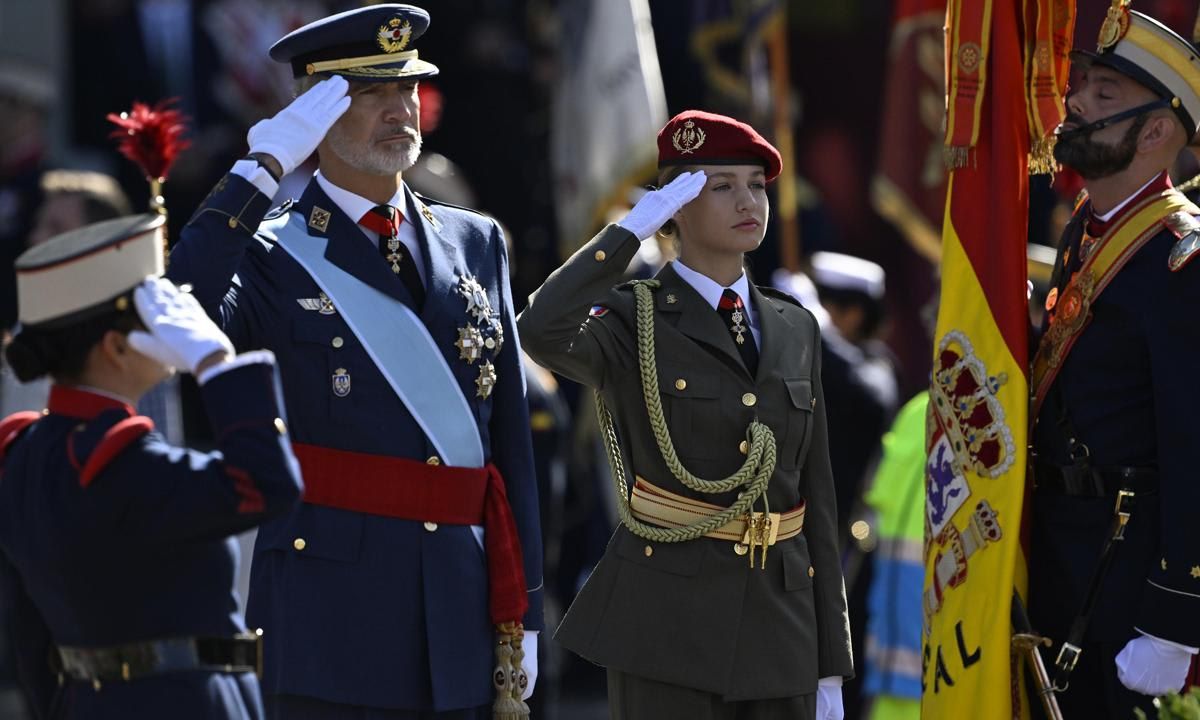 The Princess of Asturias began her military training in August