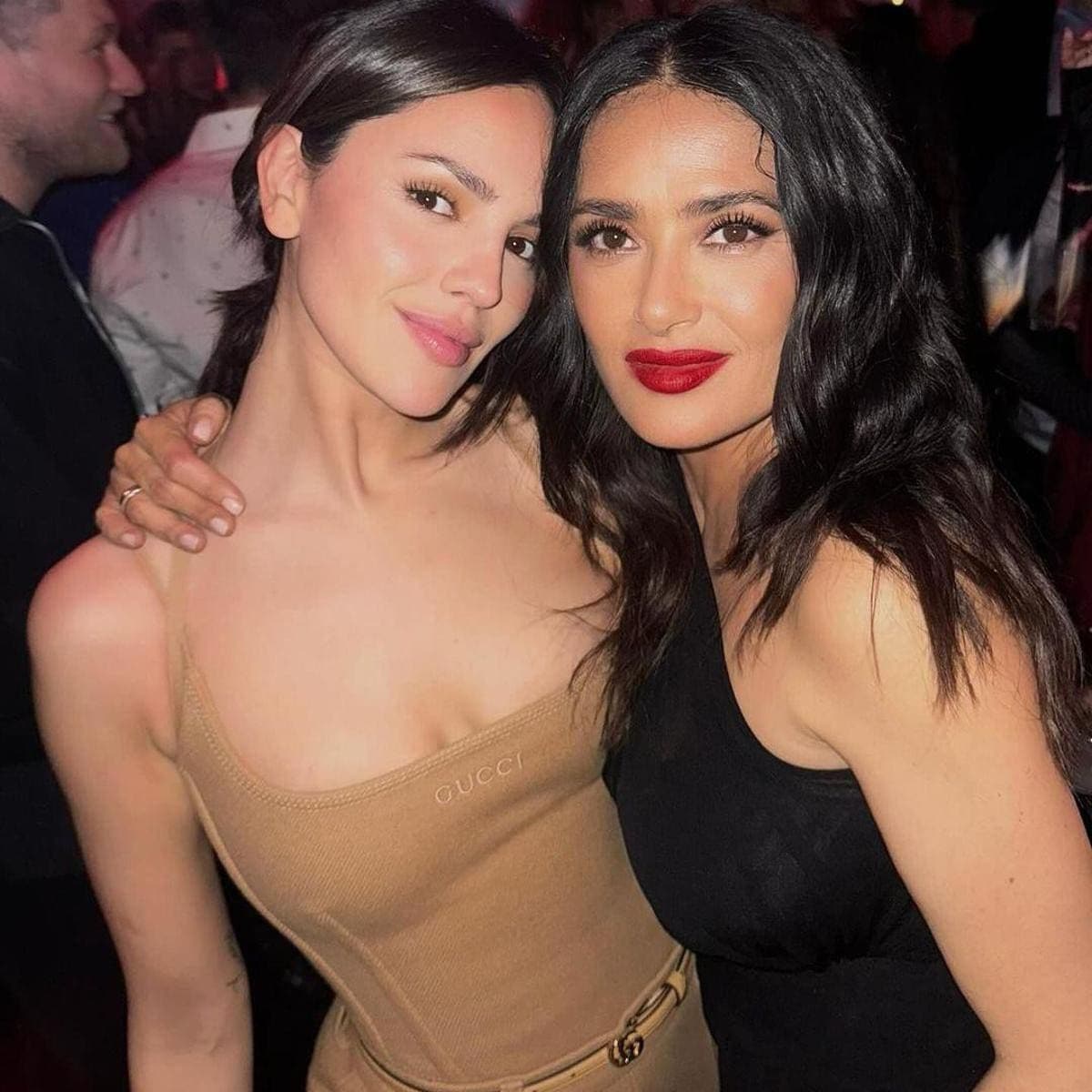 Salma Hayek and Eiza Gonzalez on Gucci's 2025 Cruise