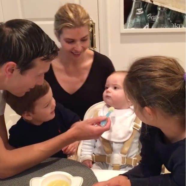 Baby Theodore reached a new milestone surrounded by his family.
Photo: Instagram/@IvankaTrump