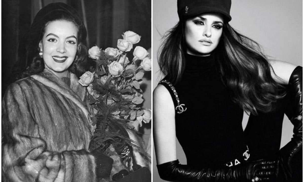 Maria Felix y Penelope Cruz
