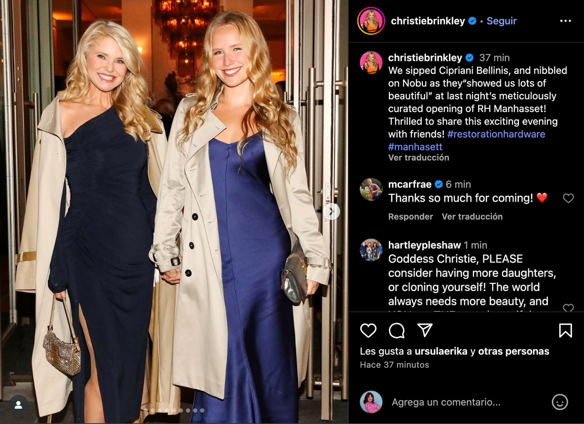 Christie Brinkley and Sailor Brinkley-Cook are everyone's favorite mother-daughter duo