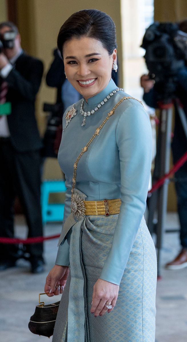 The Rivière diamond necklace once belonged to Queen Saovabha Phongsri and remains one of the Chakri dynasty's most important royal heirlooms.