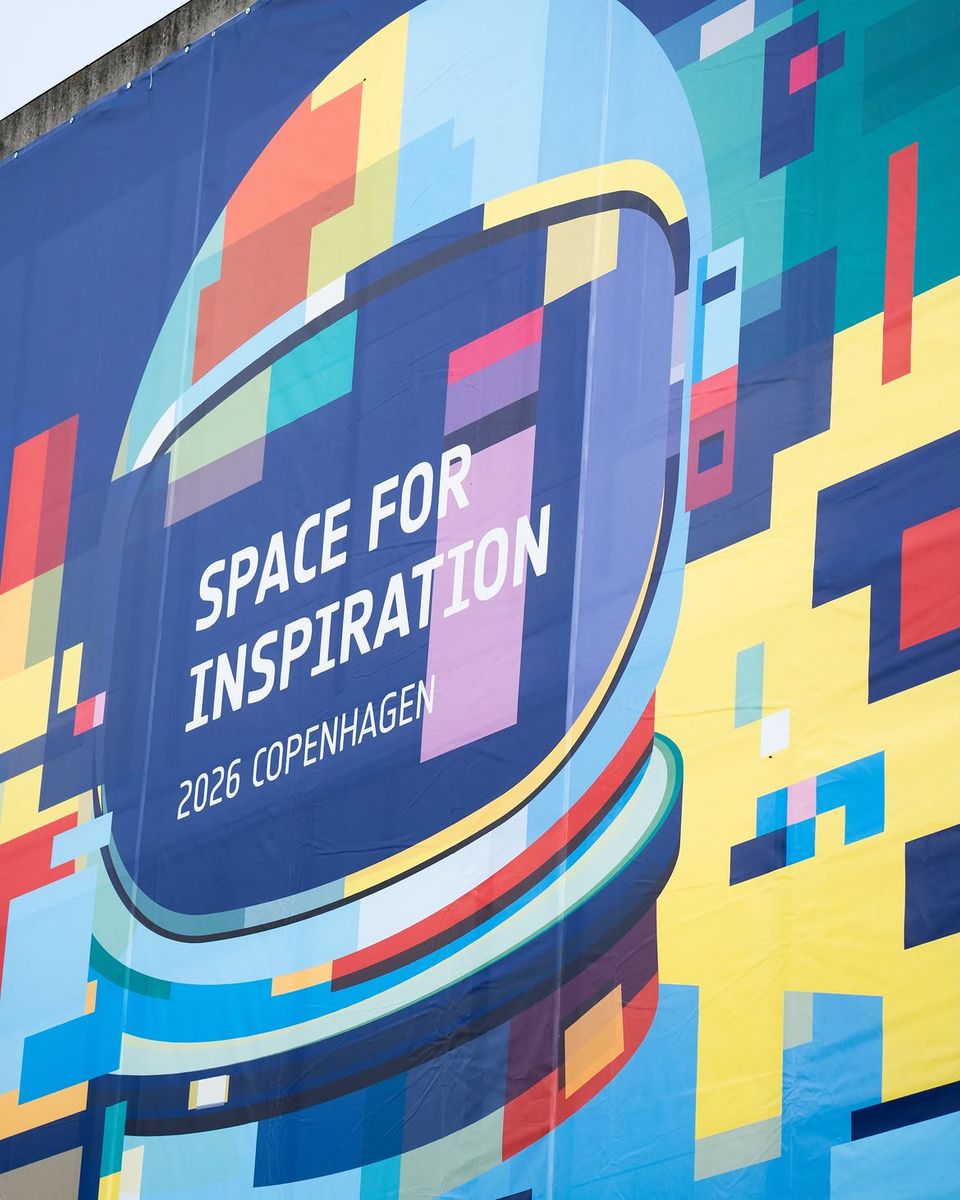 The King visited the European Space Agency’s stand during his futuristic royal engagement.