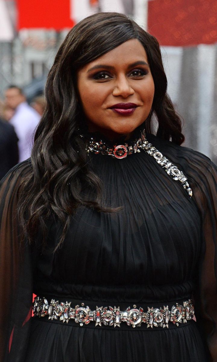 Mindy Kaling's beauty look