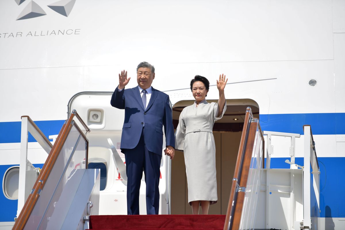 President Donald Trump and first lady Melania Trump will welcome Xi Jinping and his wife, Peng Liyuan, to the White House.