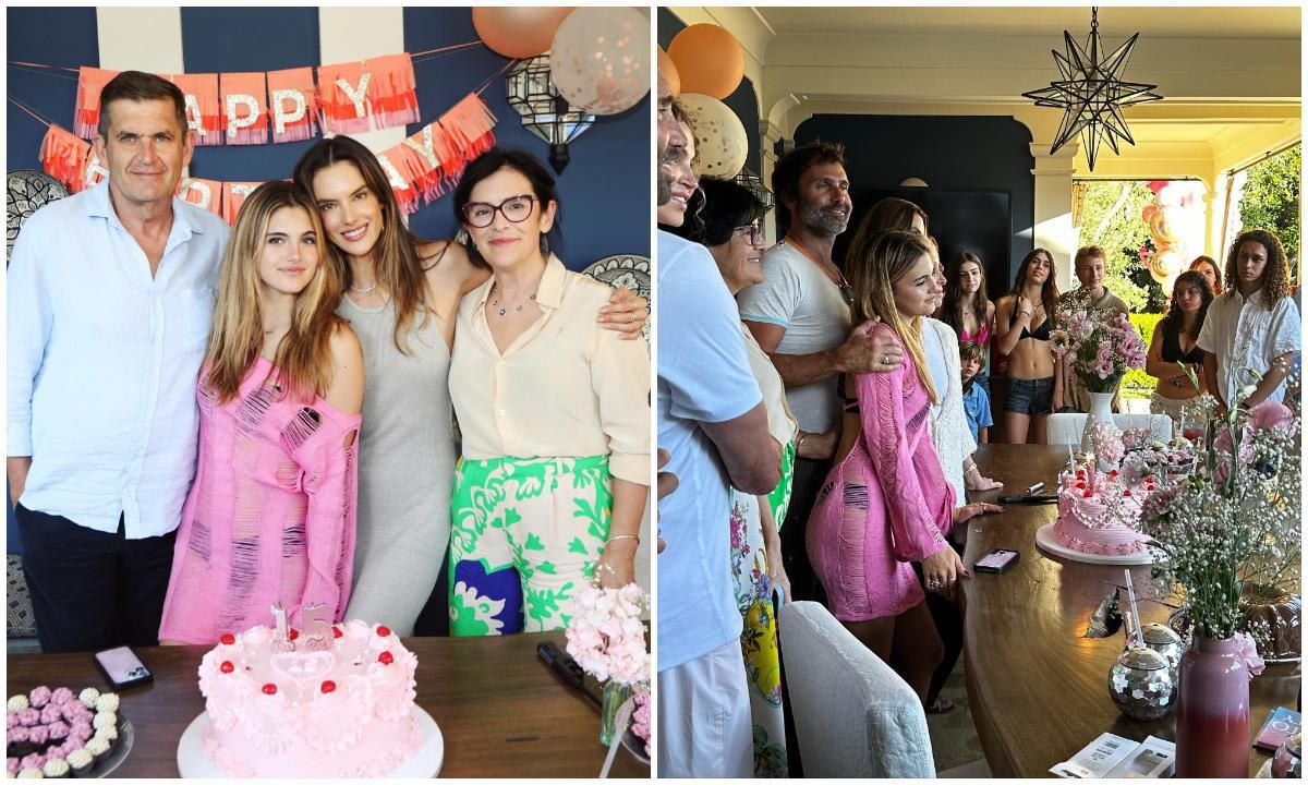 La fiesta de 15 anos de Anja, hija de Alessandra Ambrosio