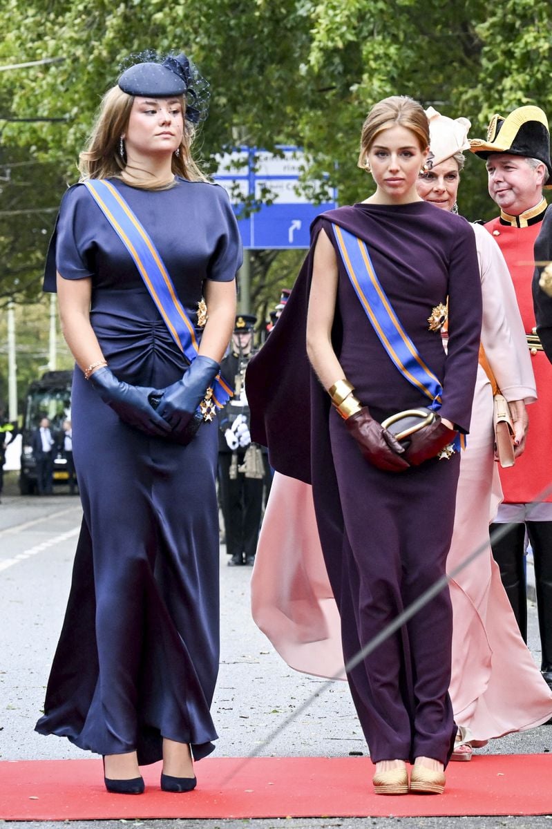 Princess Ariane in Victoria Beckham's royal-favorite Isabella dress