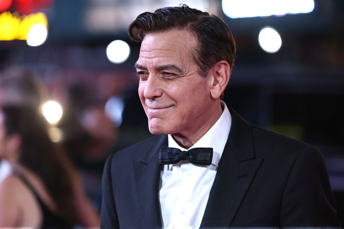 George Clooney attends "Good Night, And Good Luck" Broadway Opening Night 