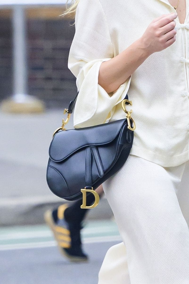 Jennifer Lawrence was spotted strolling through New York looking effortlessly stylish in a creamy satin blouse and matching trousers. 