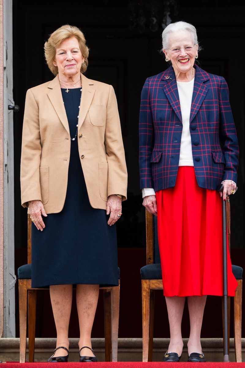 The Danish Royal House released the rare personal photograph in honor of Queen Anne-Marie’s milestone birthday.