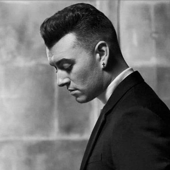 Sam Smith behind the scenes for Balenciaga.
Photo: Instagram/@samsmithworld