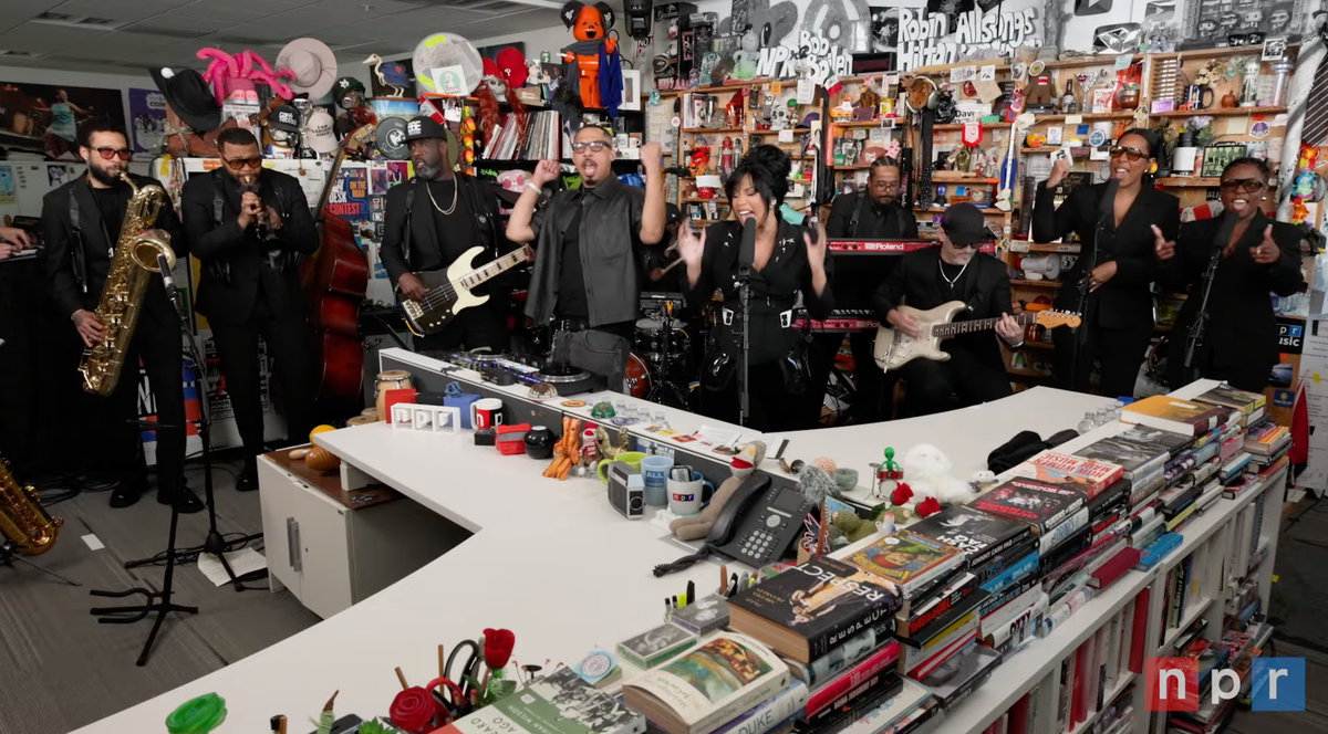 Cardi B makes her NPR Tiny Desk debut with a live band, emotional performances, and eight unforgettable songs that show a different side of the rap superstar