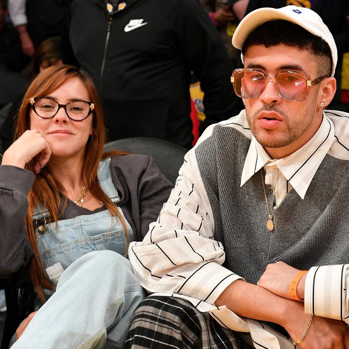 Bad Bunny y su novia