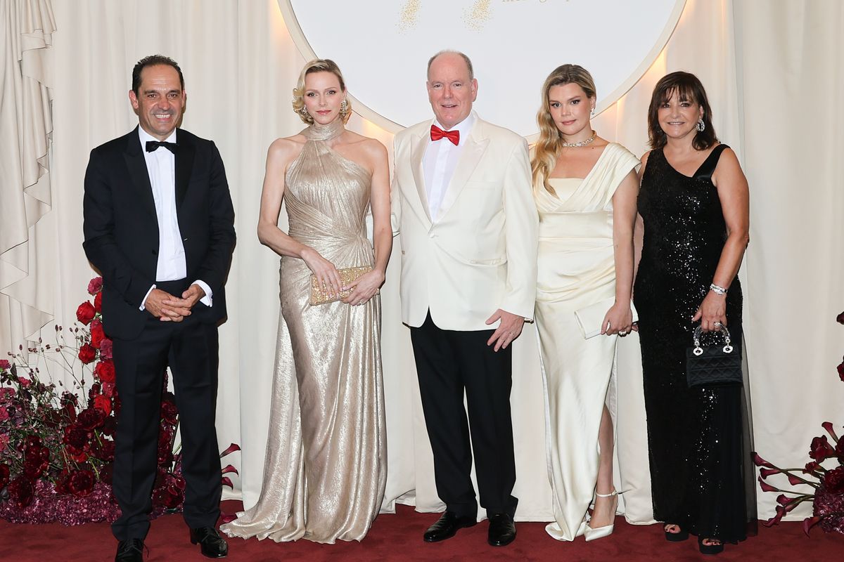 The royal trio attended the Monaco Red Cross Gala, where Prince Albert and Princess Charlene continue their leadership roles within the humanitarian organization.