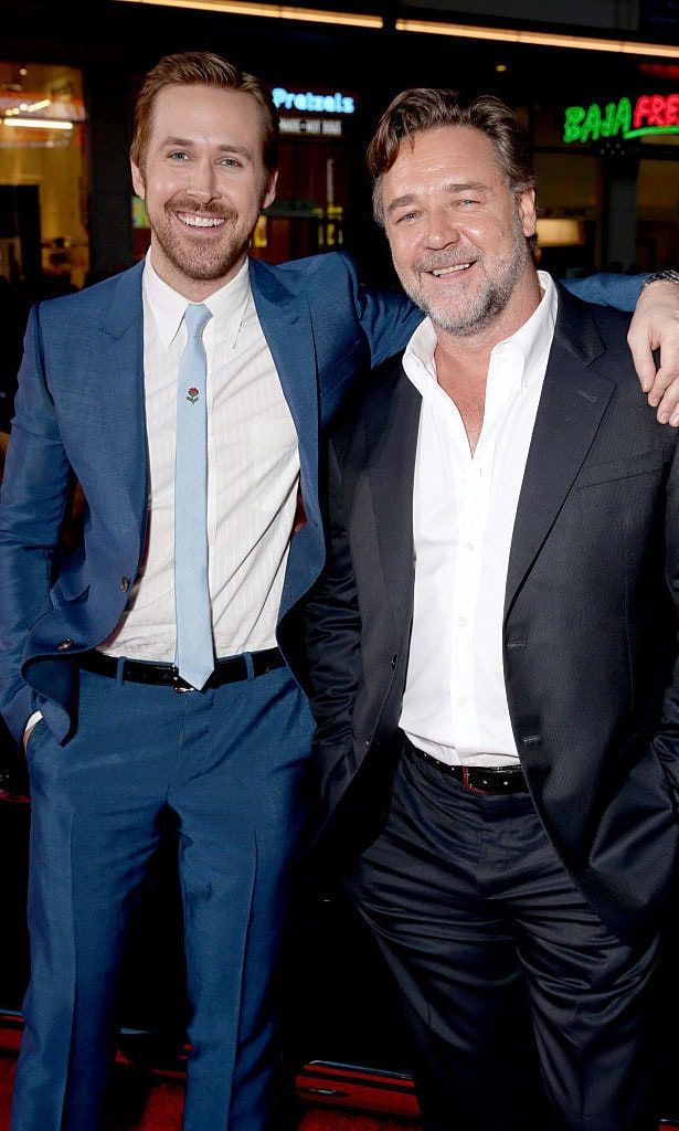 Ryan joked that he wouldn't let his co-star babysit his daughters.
<br>
Photo: Getty Images