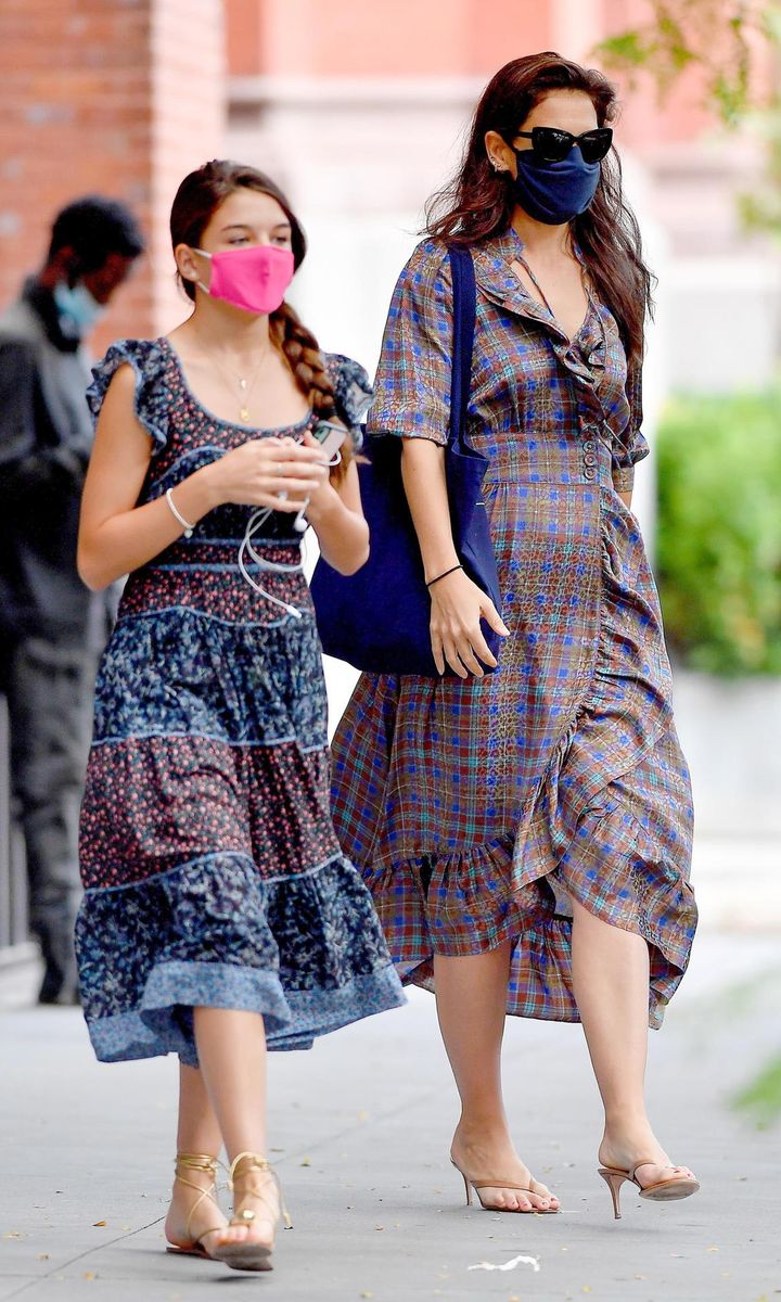Katie Holmes and Suri Cruise