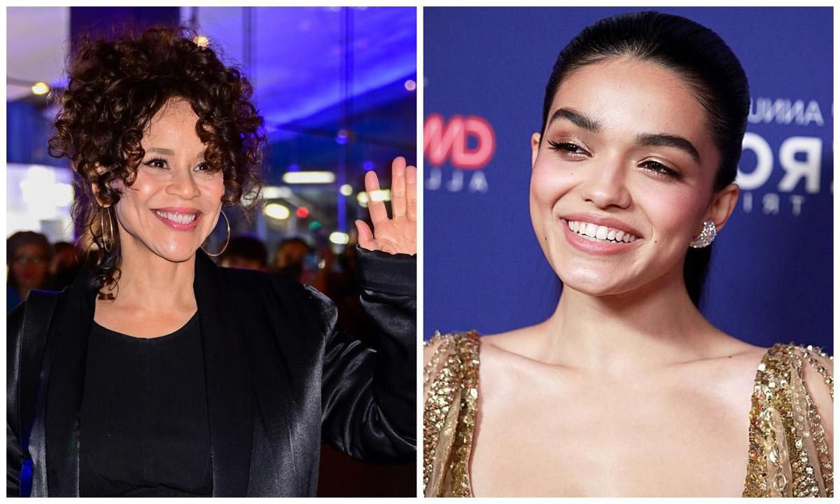 Rosie Perez and Rachel Zegler