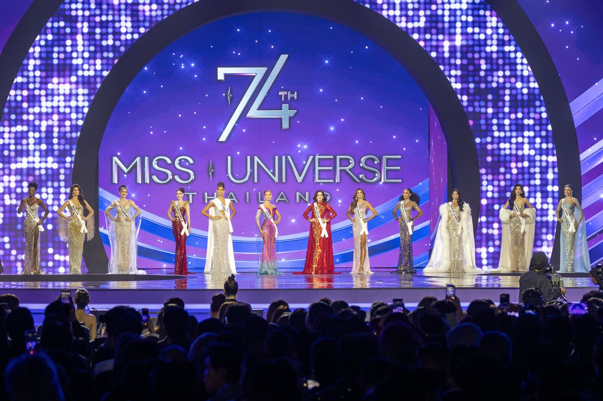 The 74th Miss Universe final competition at Impact Challenger Hall on November 21, 2025 in Bangkok, Thailand.