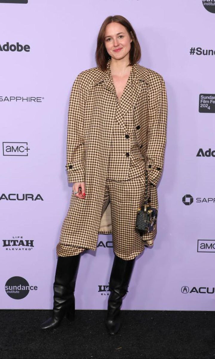 Renate Reinsve attends the "Handling The Undead" Premiere during 2024 Sundance Film Festival