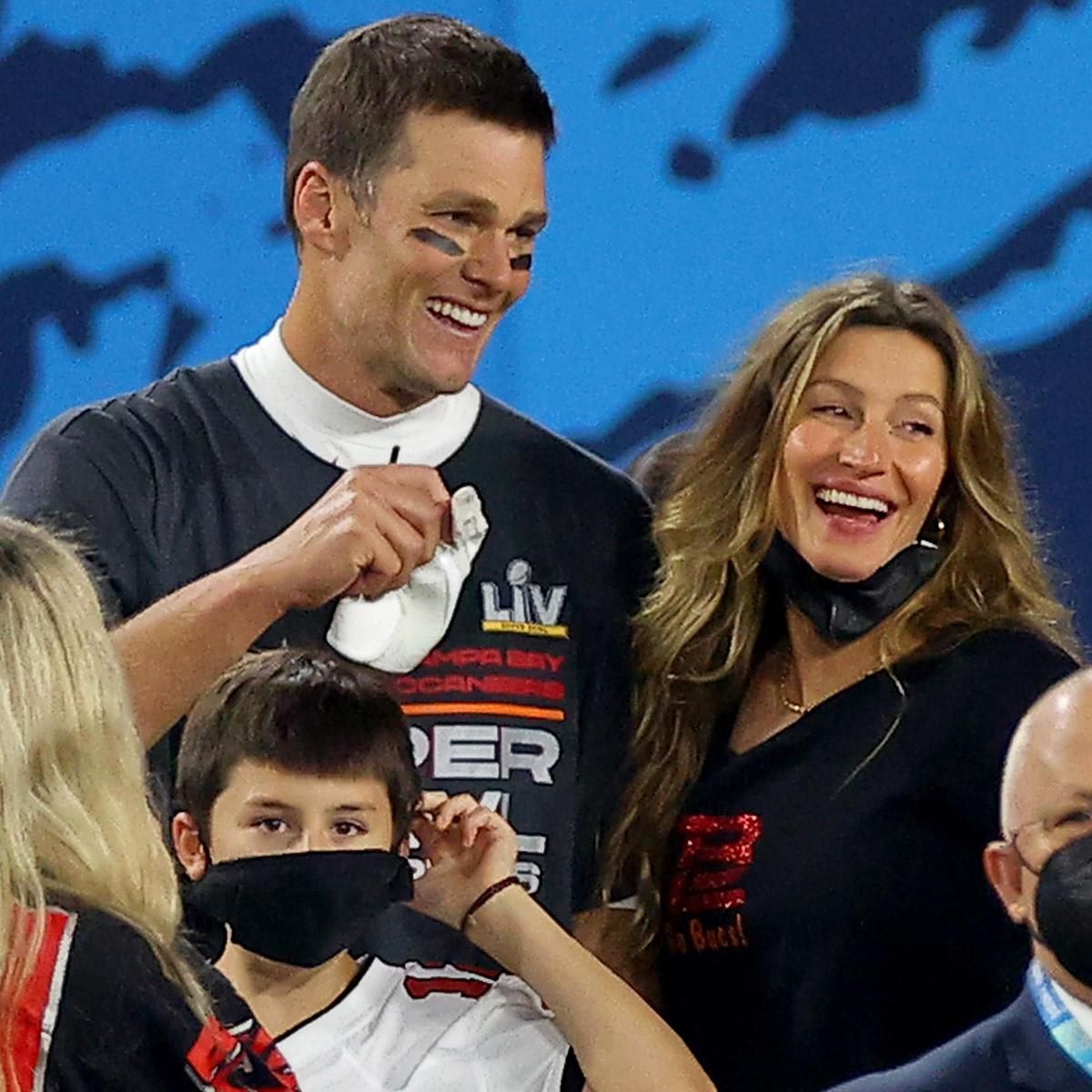 Gisele commented on Tom's announcement: "Wishing you only wonderful things in this new chapter of your life."