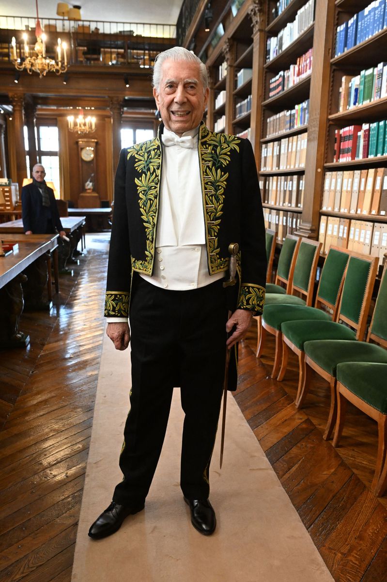 Peruvian Nobel-winning author Mario Vargas Llosa joined the fabled Academie Francaise in Paris on February 9, 2023 as the first member never to have written a book in French. 