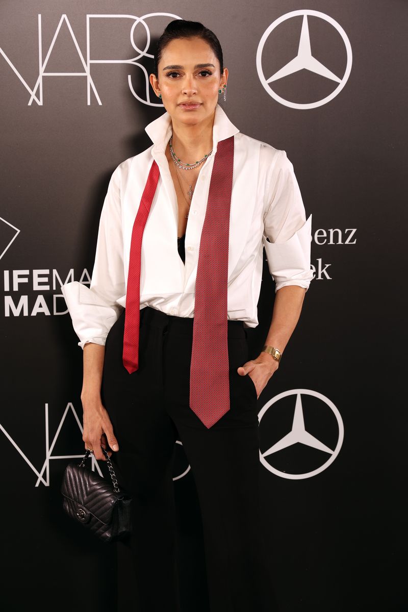 Atenas Hernandez at the opening dinner of MBFWMadrid