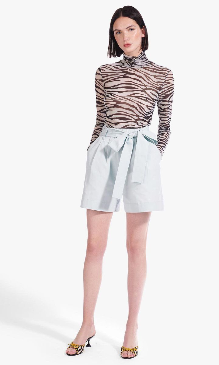 Zebra print clothing and accessories