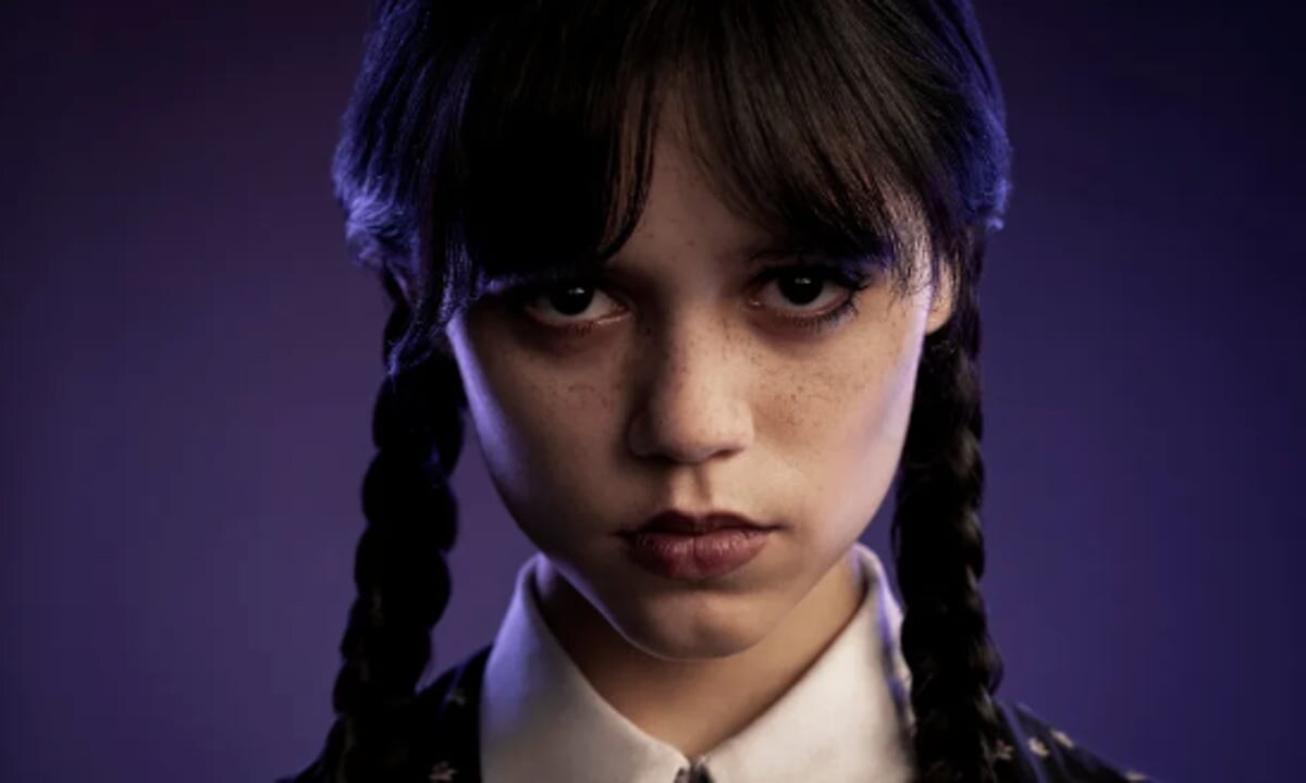 Wednesday Addams soft goth look